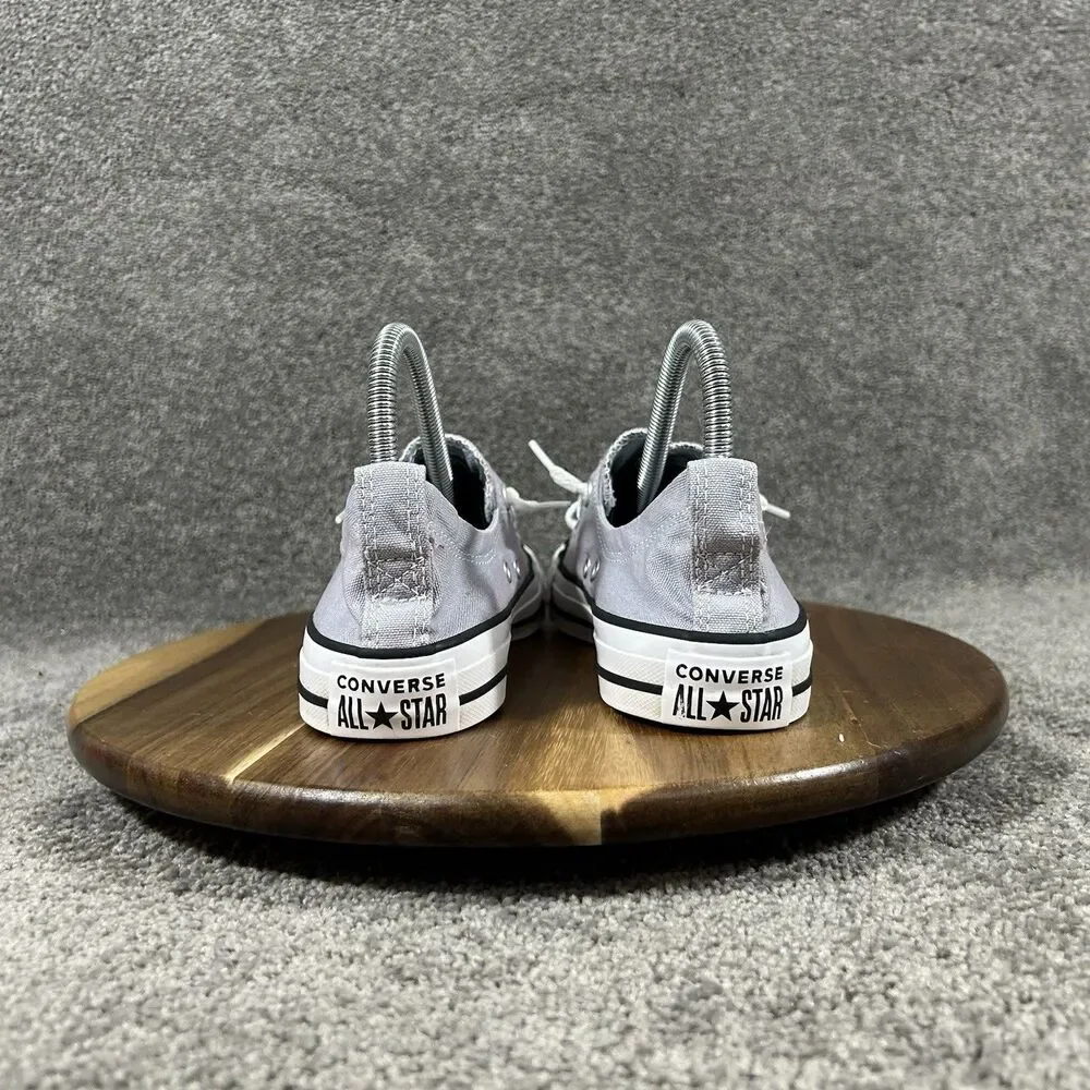 Converse All Star A08221F Women's Size 7 Blue Cloud Gray Slip On Shoes Used
